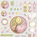 Samolepky Jin Jang Strom života – Journaling kit pro diář, bullet, deník i scrapbooking.