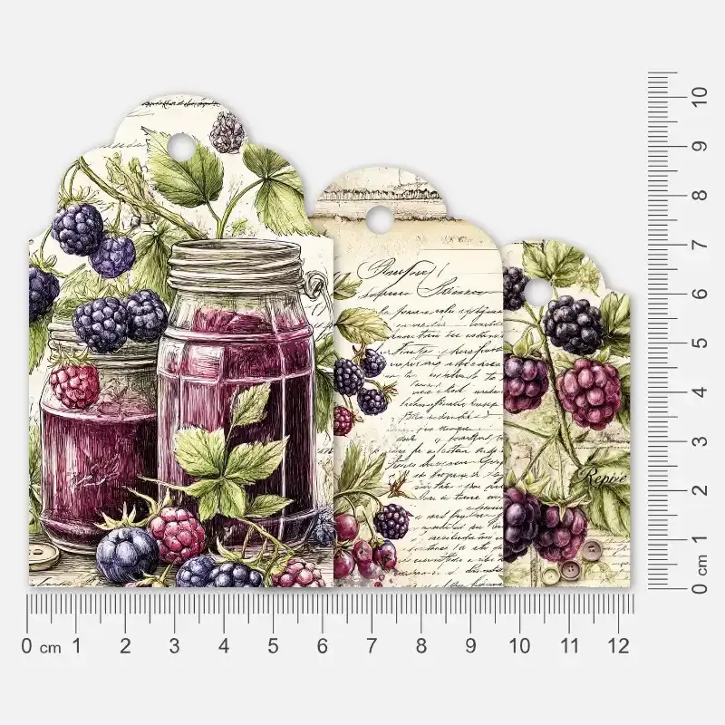 Sada 3 ks junk journal karet.