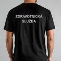 Velká relexní nažehlovačka na záda oděvu - ZDRAVOTNICKÁ SLUŽBA.