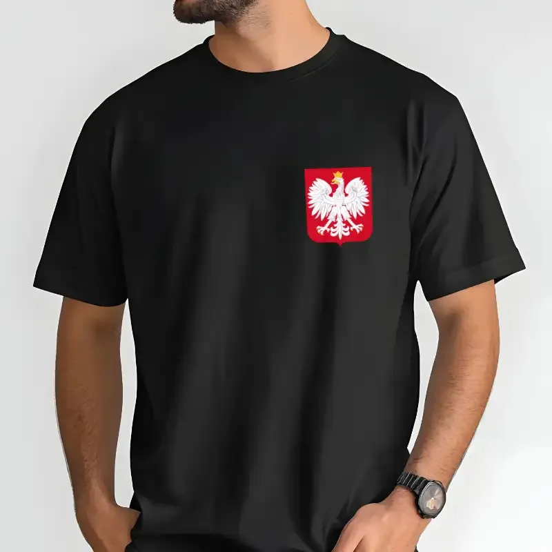 Polský státní znak na oblečení - DTF nažehlovačka.