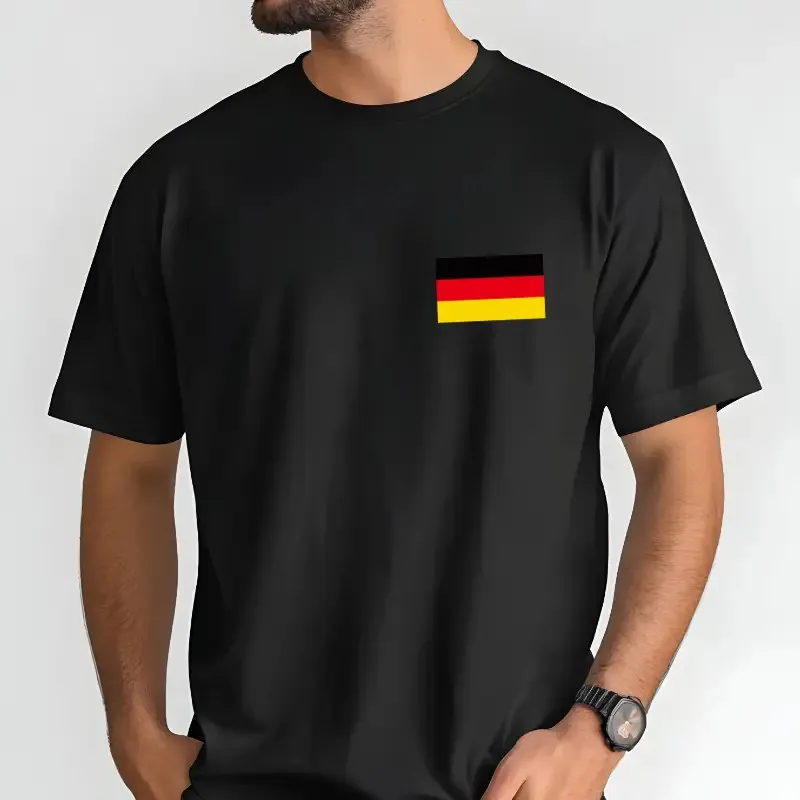 Nažehlovačka - německá vlajka na polyesterový a bavlněný textil.