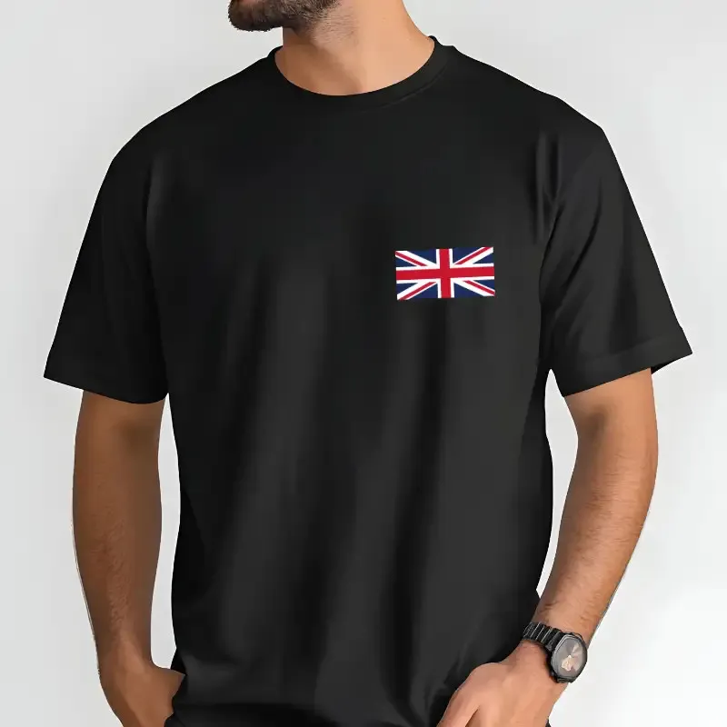 Vlajka Velká Británie - nažehlovačka, kterou si nažehlíš doma žehličkou - 7 kusů.