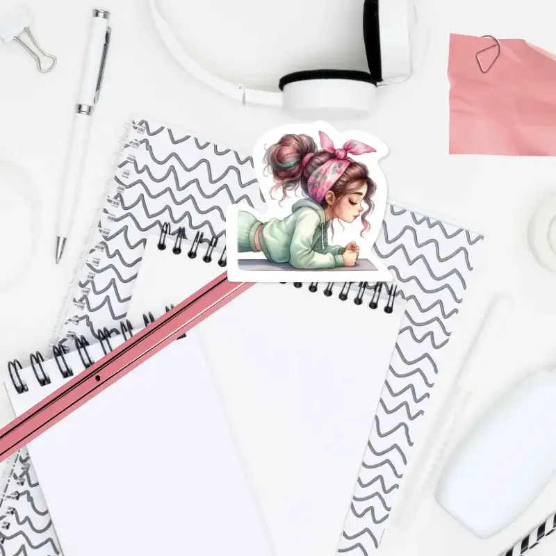 Motivační nálepka plank.