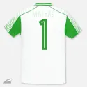 Zelené nažehlovací číslo 1 na sportovní dres pro dospělé k domácímu nažehlení.
