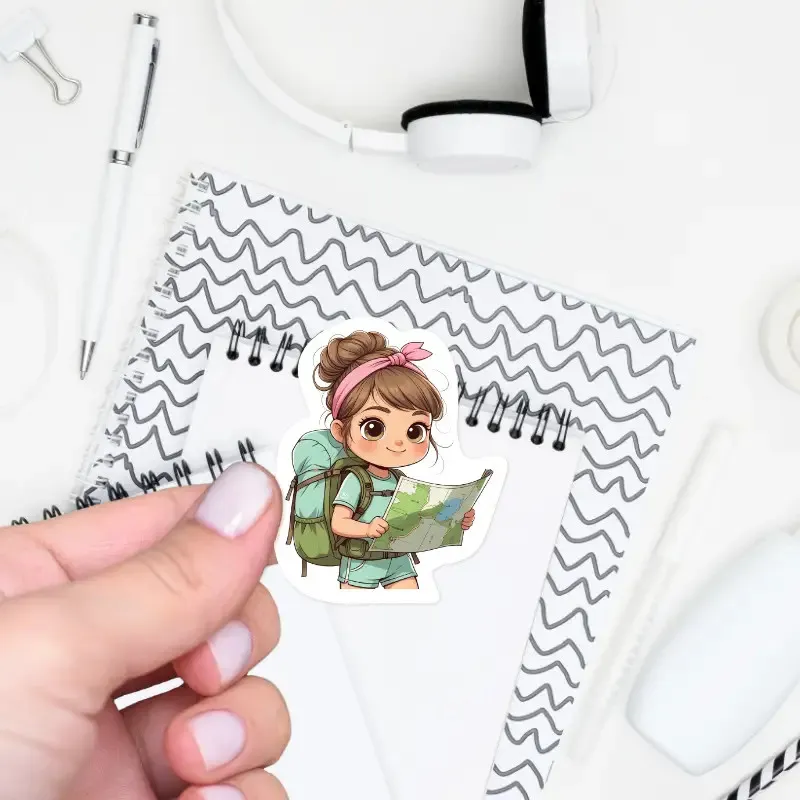 Samolepka turistika.