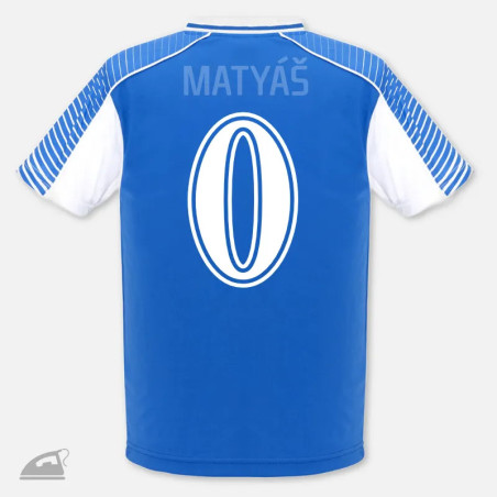 Nažehlovací číslo na potisk sportovního dresu.