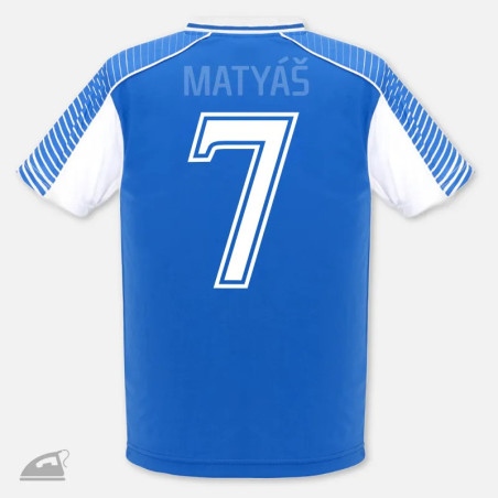 Nažehlovací číslo na potisk sportovního dresu.