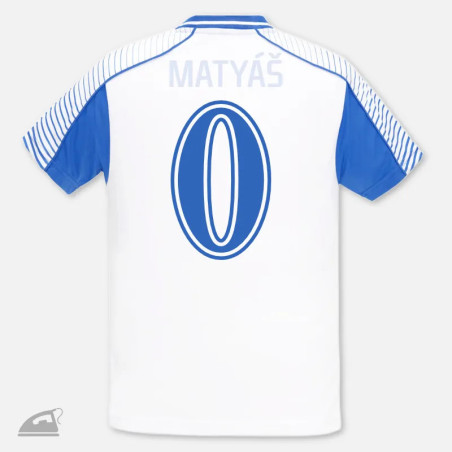 Nažehlovací číslo na potisk sportovního dresu.