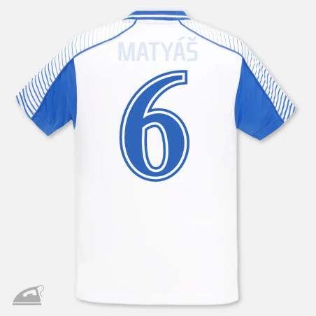 Nažehlovací číslo na potisk sportovního dresu.