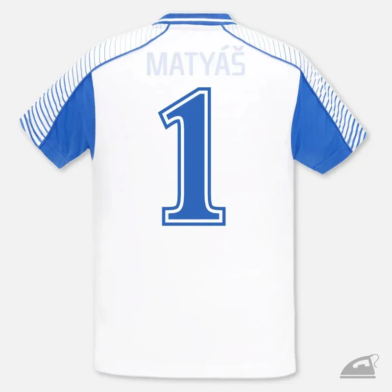 Nažehlovací číslo na potisk sportovního dresu.