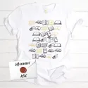 Bílé tričko s tajným vzkazem – Knihomolská šifra.