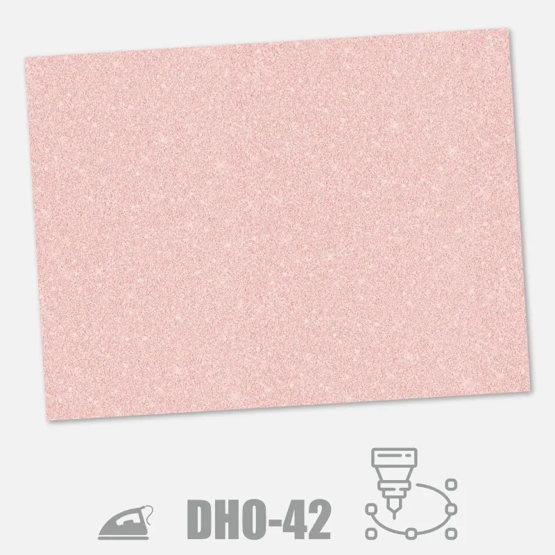 Nažehlovací folie na textil pro plotry DAE-HA One Flex metráž - rose gold.