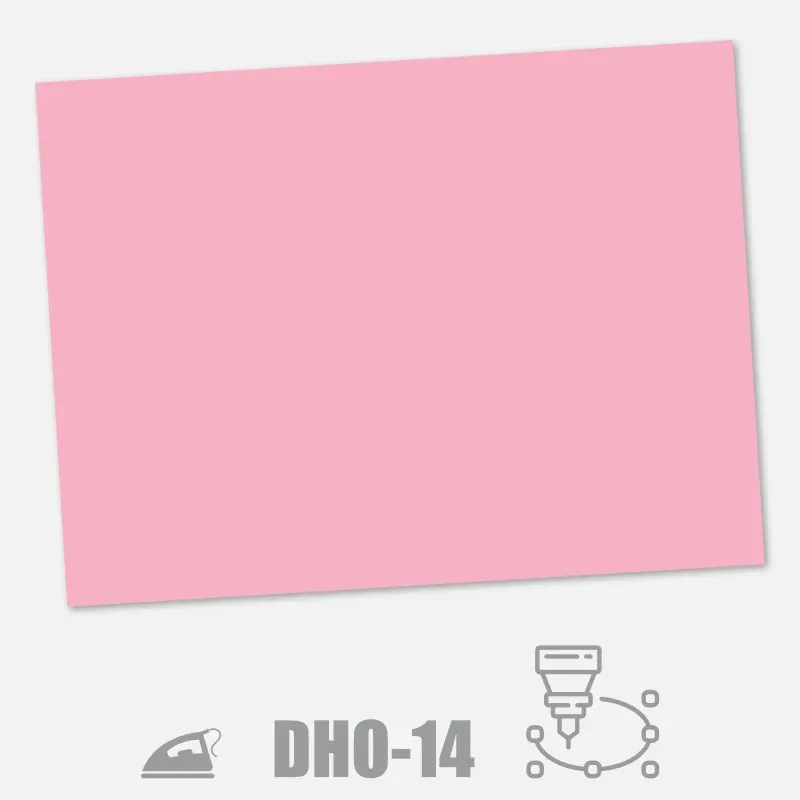 Nažehlovací folie na textil pro plotry DAE-HA One Flex metráž - růžová.