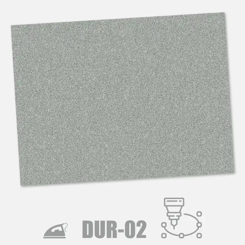 Reflexní nažehlovací folie stříbrná.