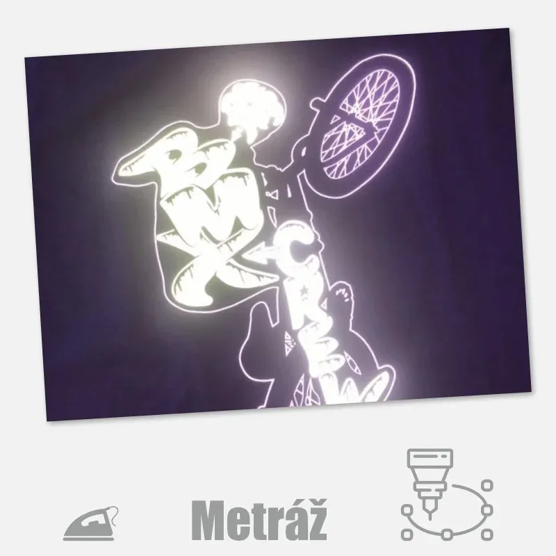 Reflexní nažehlovací folie DaeHa Ultra Reflective - metráž.