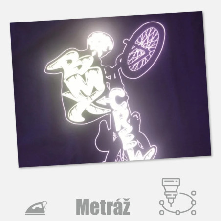 Reflexní nažehlovací folie DaeHa Ultra Reflective - metráž.