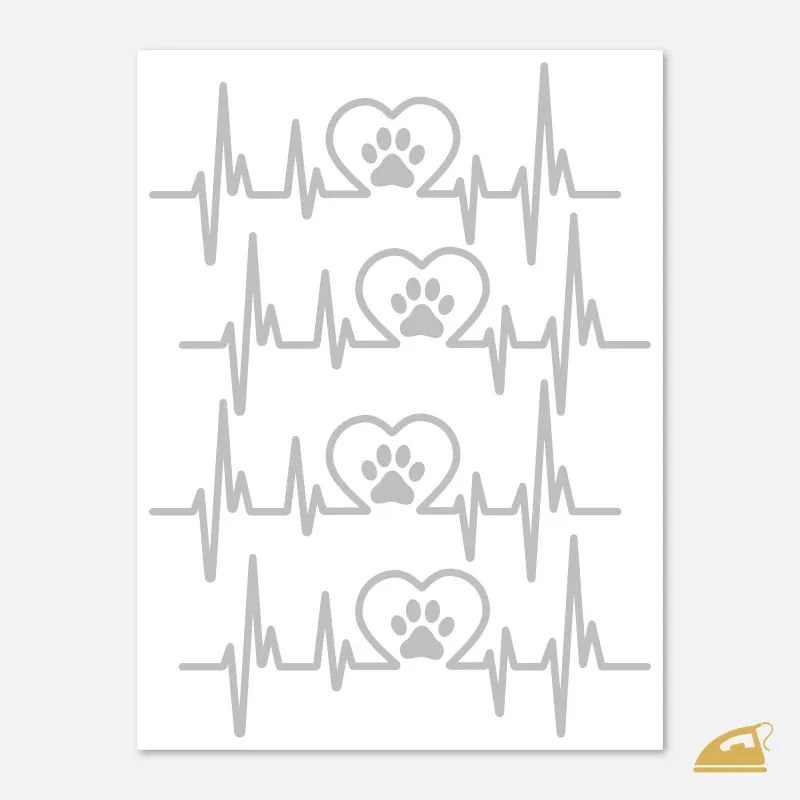 Reflexní nažehlovací obrázky pro pejskaře a milovníky psů.