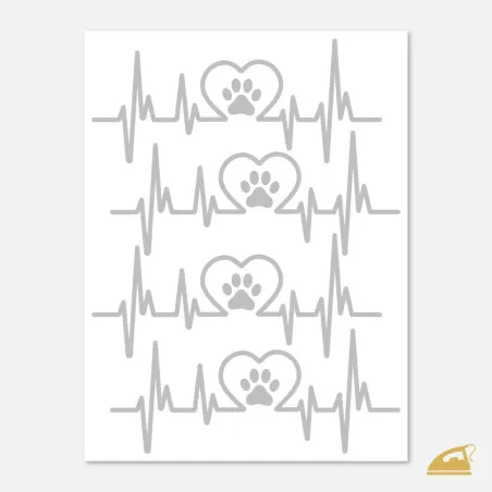 Reflexní nažehlovací obrázky pro pejskaře a milovníky psů.