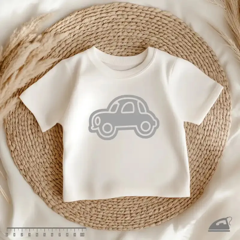 Reflexní nažehlovačky Auto a džíp ke zvýšení viditelnosti za šera a tmy.