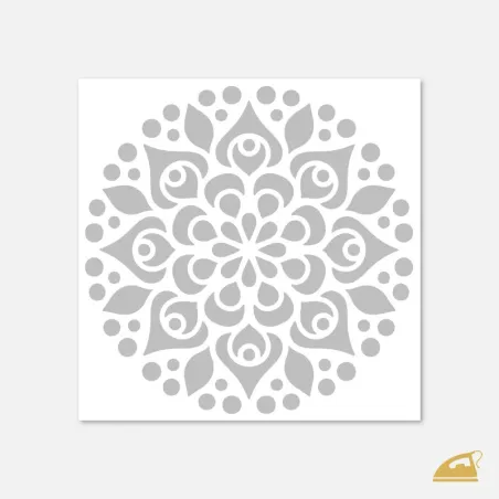 Reflexní nažehlovačka Mandala pro ženy a dívky.