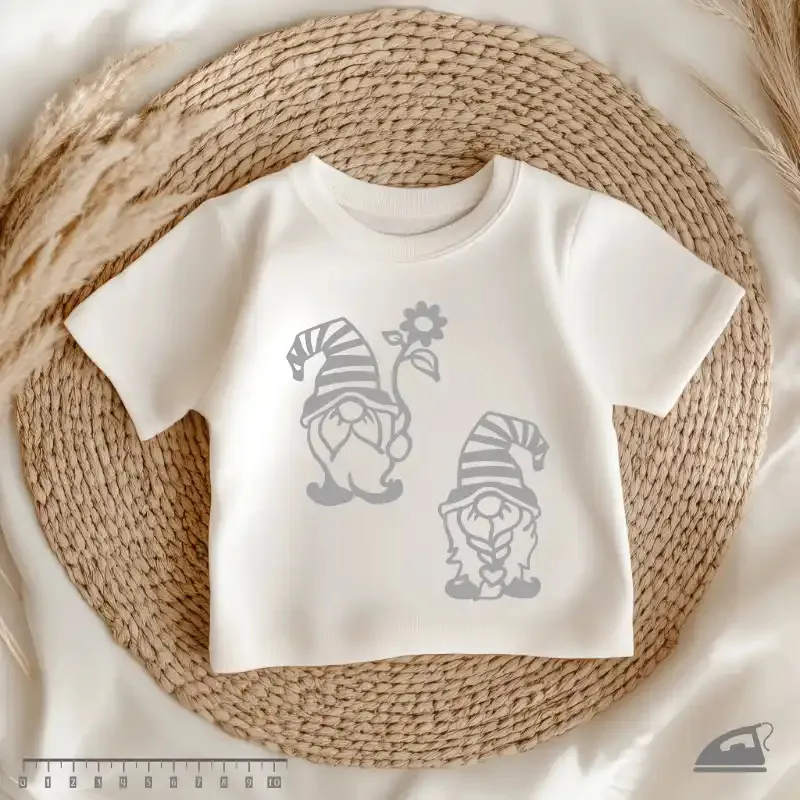 Reflexní nažehlovačky pro děti: Gnomové – skřítci.