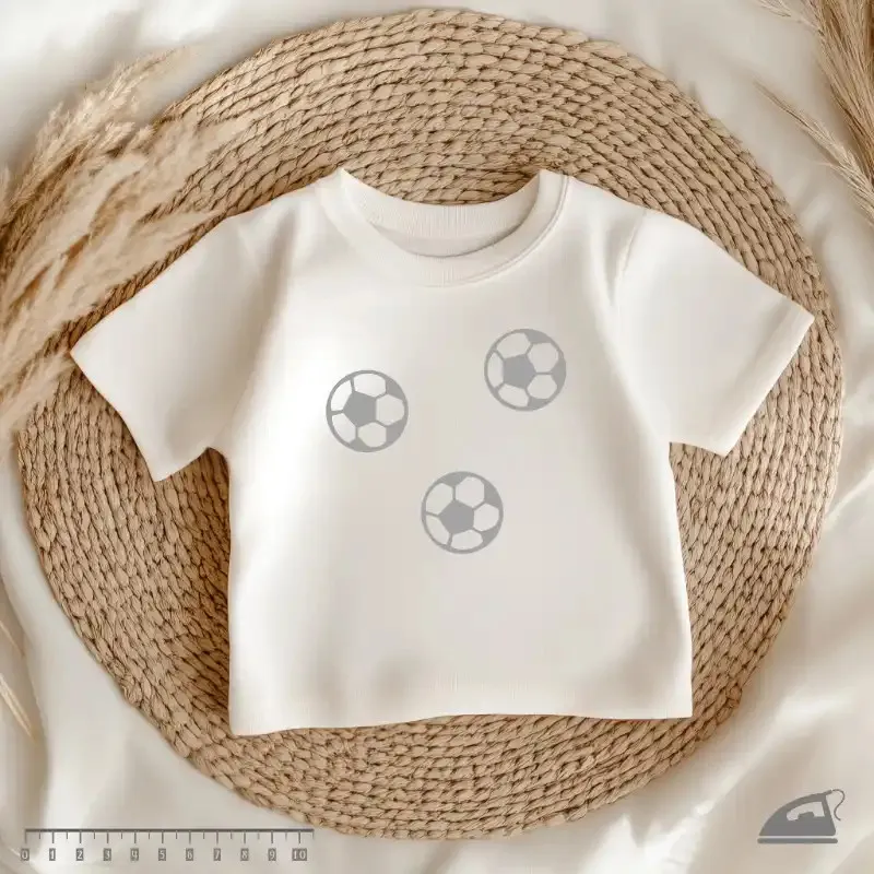 Reflexní nažehlovačky Fotbalové míče – motiv pro děti i dospělé.