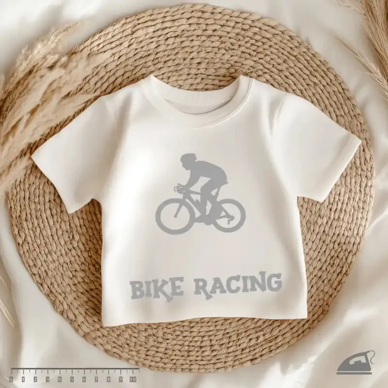 Reflexní nažehlovačky Cyklistika – Bike Racing. Na oblečení pro cyklisty.