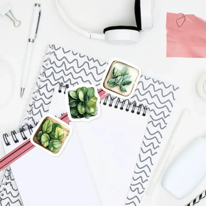 Samolepky Botanická zahrada - herbář.