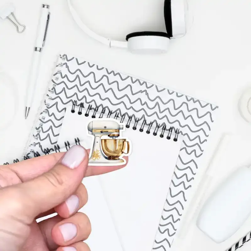 Samolepky do diáře: Kuchyňské roboty – skvěle ladí se samolepkami o pečení chleba.