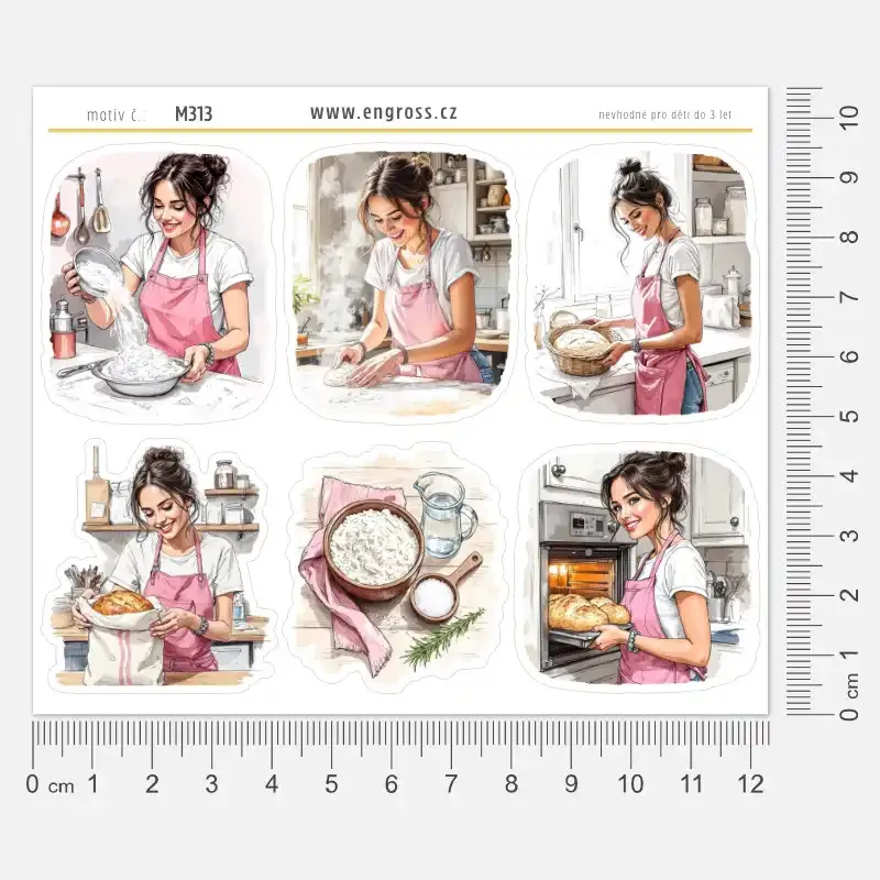 Samolepky do kuchařky i bulettu: Umění pečení – Od kvásku k bochníku.