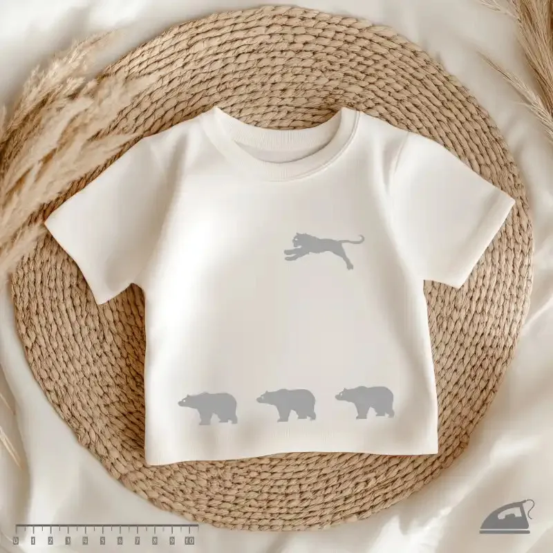 Reflexní nažehlovačky Divoká zvířata – sada 12 ks pro děti i dospělé.