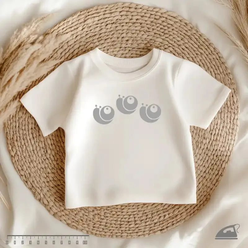 Reflexní nažehlovačky Šneci (12 ks) | Vtipné doplňky pro běžce