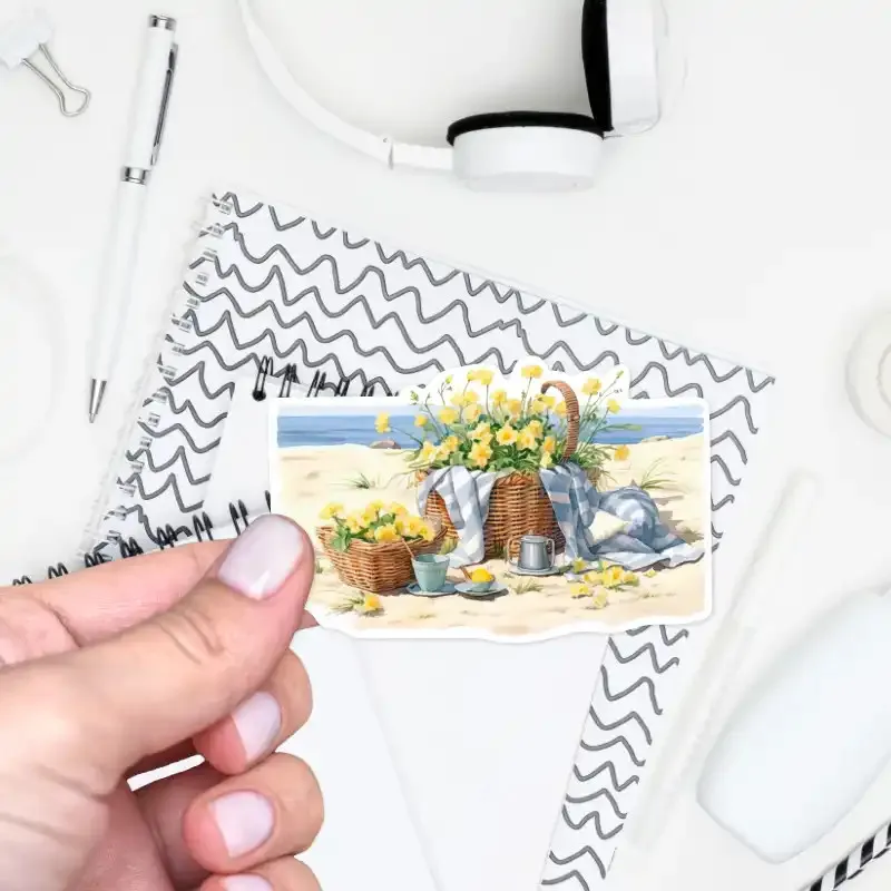 Samolepky do diáře Jarní víkend: romantická atmosféra.