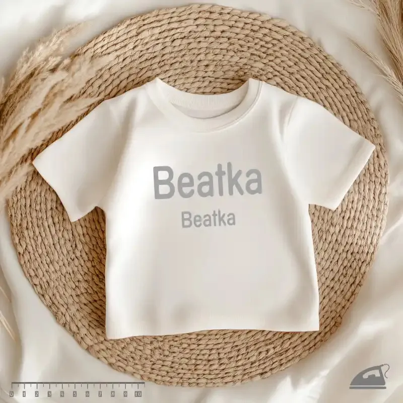 Reflexní nažehlovací jména – vlastní text na přání.