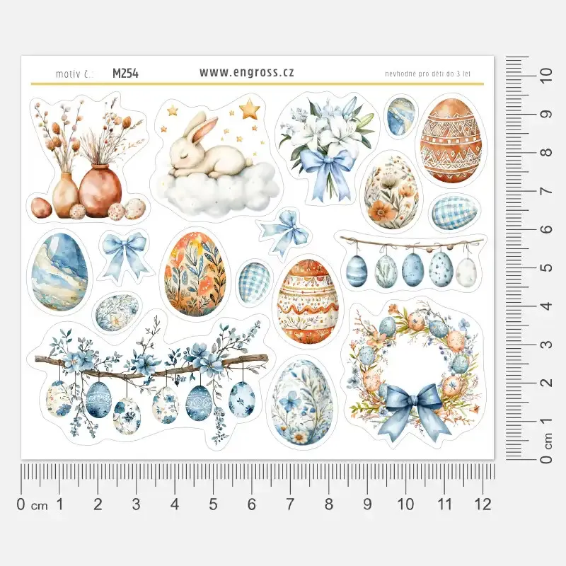 Samolepky do diáře Velikonoce: Jarní dekorace pro každou velikost diáře.