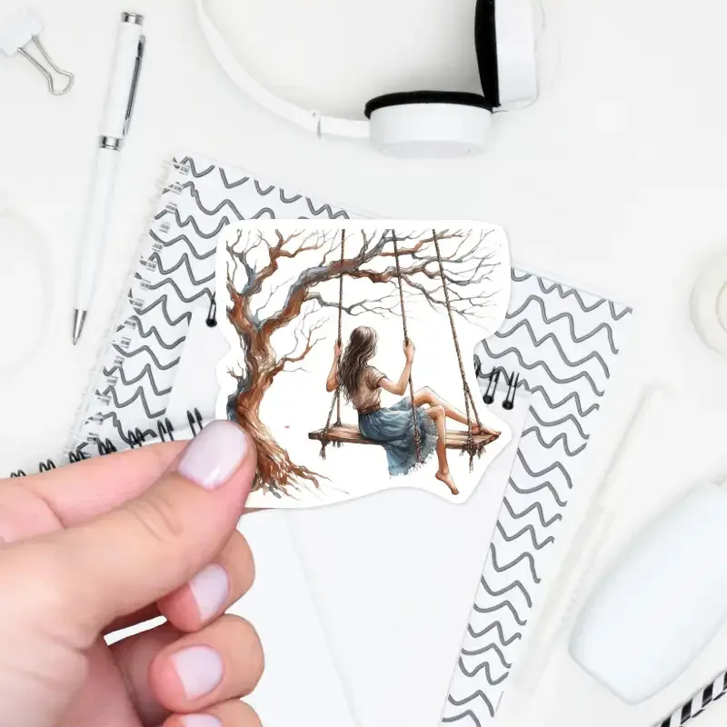 Melancholicka samolepka Splín - Bude líp.