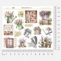 Samolepky do diáře Vistárie: Vintage herbář – Květy a tvoření do diářů všech velikostí.