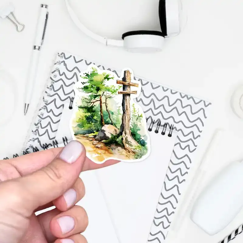 Samolepka do diáře Turistika - Rozcestník.