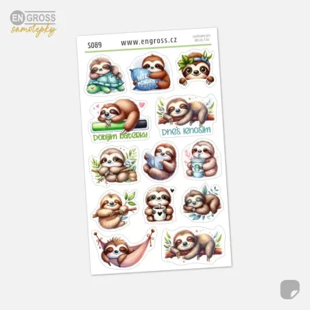 Minisamolepky lenochodi.