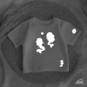 Reflexní nažehlovačka Mořské panny s koníkem – sada na textil pro zvýšení viditelnosti za šera a tmy.