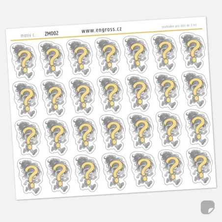 Obrázkové samolepky vyrobíme přesně podle zadání.