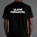 Reflexní nažehlovací nápis HLAVNÍ POŘADATEL na záda – pro zvýšení bezpečnosti a viditelnost.