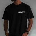 Vysoká svítivost reflexního nažehlovacího nápisu SECURITY.