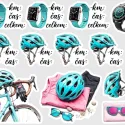 Samolepky do diáře Mia: Ujeté kilometry – nálepky pro diář, deník, bullet i scrapbooking.