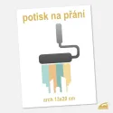 Výroba barevných DTF nažehlovaček na textil z vlastní grafiky.