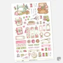 Samolepky Šicí potřeby - Bullet Journal kit.