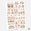 Podzimní samolepky do diáře Dýně – Romantický journal kit.