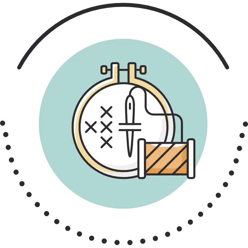 Vyšívané nažehlovačky